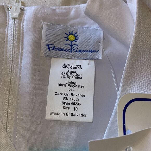 Florence Eiseman dress size 10 NWT - Picture 3 of 7